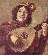 Frans Hals Jester with a Lute Germany oil painting artist